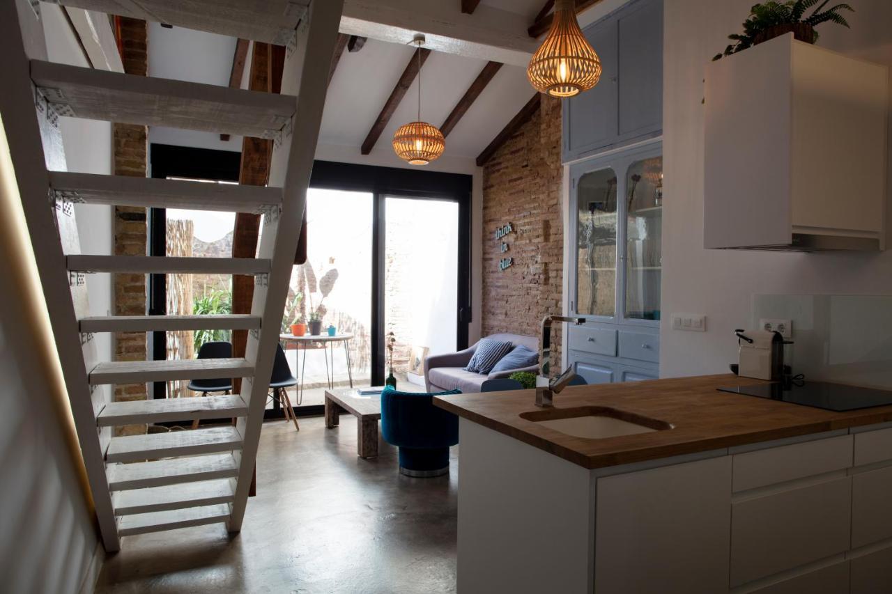 Florit Flats - Charming Apartment With Interior Terrace In Cabanyal Near The Beach バレンシア エクステリア 写真