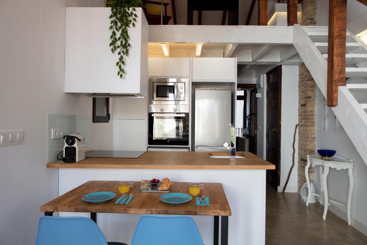 Florit Flats - Charming Apartment With Interior Terrace In Cabanyal Near The Beach バレンシア エクステリア 写真