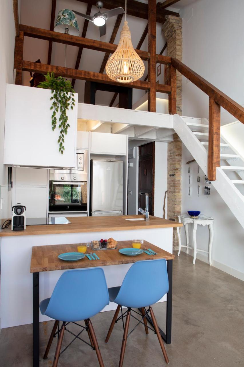 Florit Flats - Charming Apartment With Interior Terrace In Cabanyal Near The Beach バレンシア エクステリア 写真