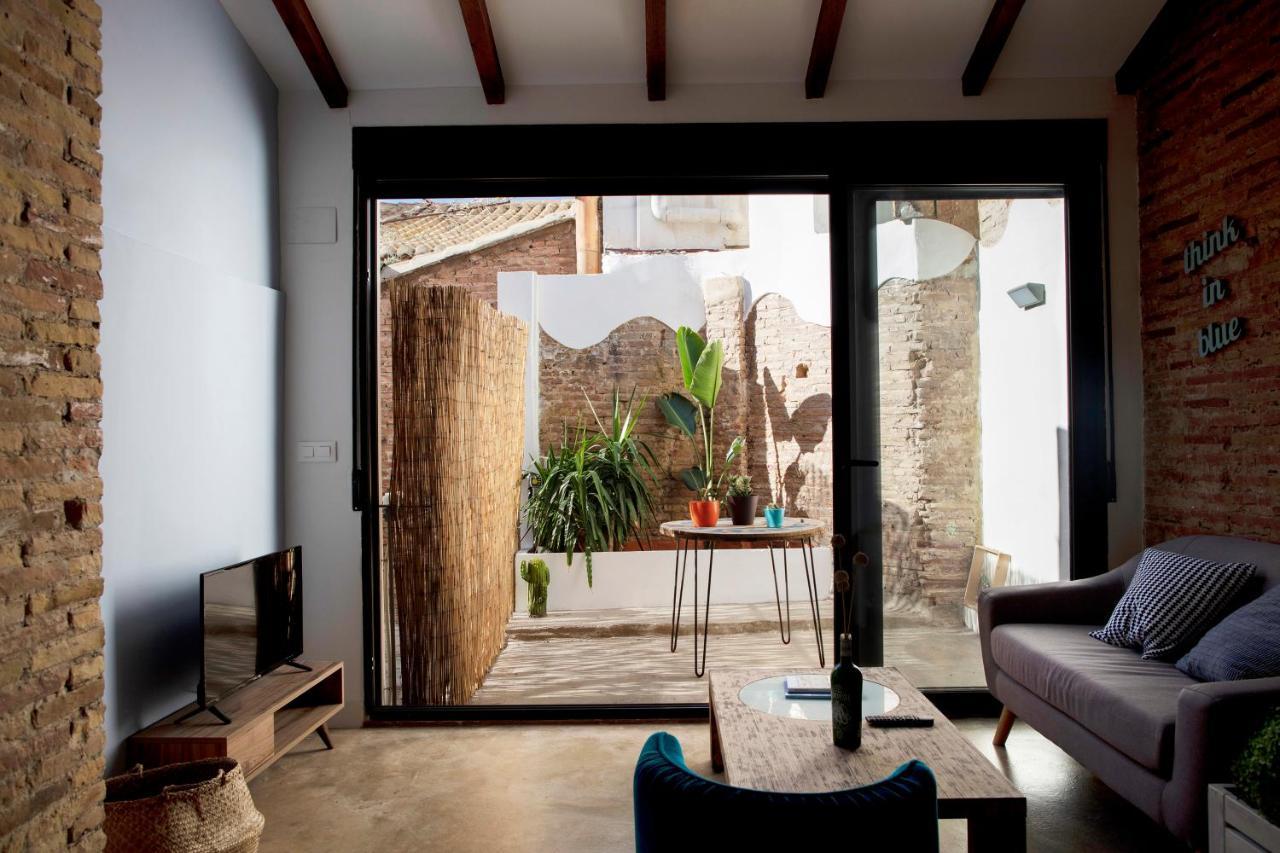 Florit Flats - Charming Apartment With Interior Terrace In Cabanyal Near The Beach バレンシア エクステリア 写真